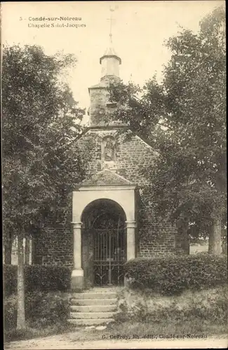 Ak Condé sur Noireau Calvados, Chapelle Saint Jacques