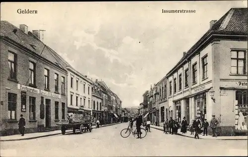 Ak Geldern am Niederrhein, Issumerstraße, Restauration