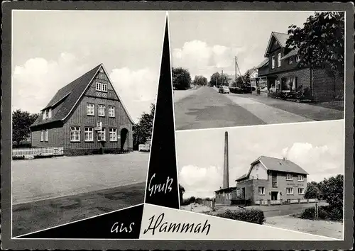 Ak Hammah Niedersachsen, Straßenpartien