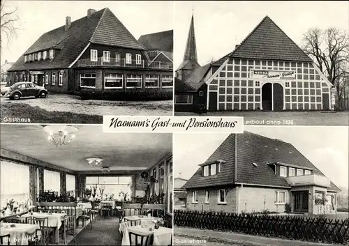 Ak Oldendorf im Kreis Stade, Neumann's Gast- und Pensionshaus