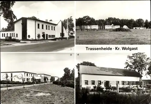 Ak Trassenheide auf Usedom, Seeklause, Bettenhaus, Terrasse