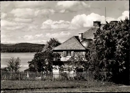 Ak Ambach am Starnberger See Münsing Oberbayern, Haus Bergfried