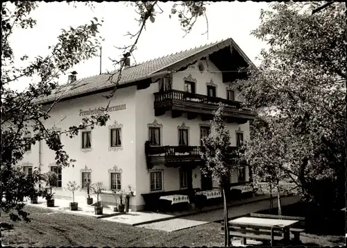 Ak Bernau am Chiemsee, Fremdenheim Herrmann