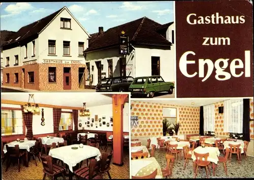 Ak Fachbach in Rheinland Pfalz, Gasthaus zum Engel