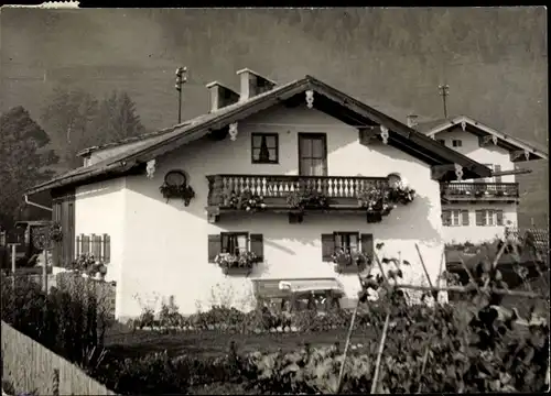 Ak Weißbach an der Alpenstraße Schneizlreuth Oberbayern, Gasthaus