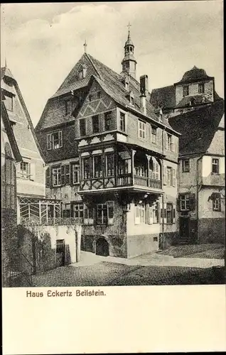 Ak Beilstein Mosel, Haus Eckertz