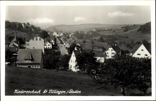 Foto Ak Niedereschach im Schwarzwald Baden, Teilansicht