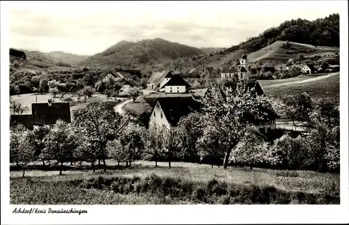 Ak Achdorf Blumberg am Schwarzwald, Teilansicht