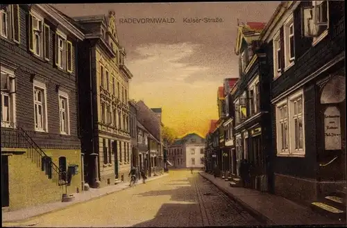Ak Radevormwald Bergisches Land, Kaiserstraße