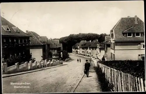 Ak  Wermelskirchen im Bergischen Land, Waldstraße