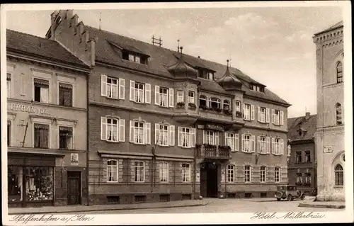 Ak Pfaffenhofen an der Ilm Oberbayern, Hotel Müllerbräu