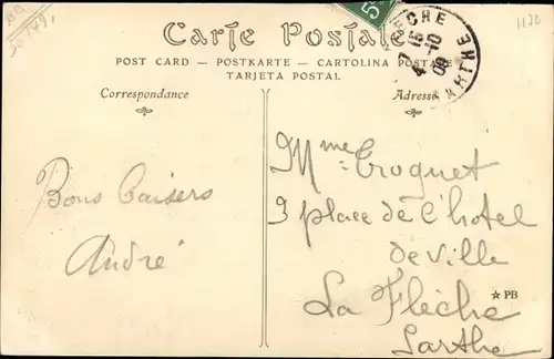 Ak Saumur Maine et Loire, Ancienne Tour des Fortifications, Quai de Limoges