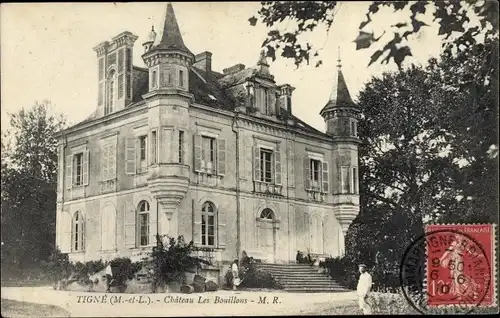 Ak Tigné Maine et Loire, Château les Bouillons