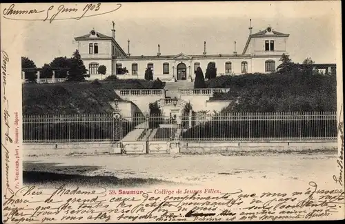 Ak Saumur Maine et Loire, Collège de Jeunes Filles