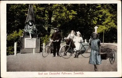 Ak Soestdijk Utrecht Niederlande, Graf van Christoffel Pullmann