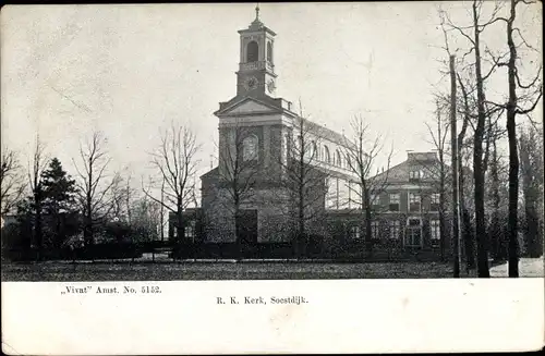 Ak Soestdijk Utrecht Niederlande, R. K. Kerk