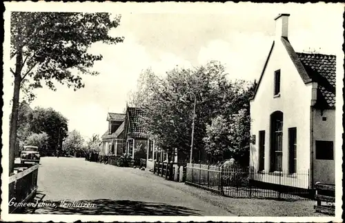 Ak Venhuizen Nordholland Niederlande, Gemeentehuis