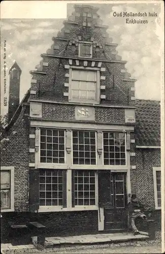 Ak Enkhuizen Nordholland Niederlande, Oud Hollandsch huis