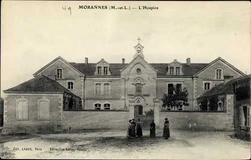 Ak Morannes Maine et Loire, L'Hospice
