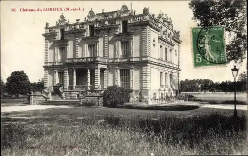 Ak Vernantes Maine et Loire, Chateau de Loroux