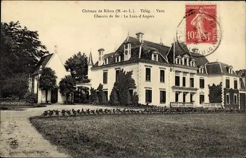 Ak Gené Maine et Loire, Chateau de Ribou