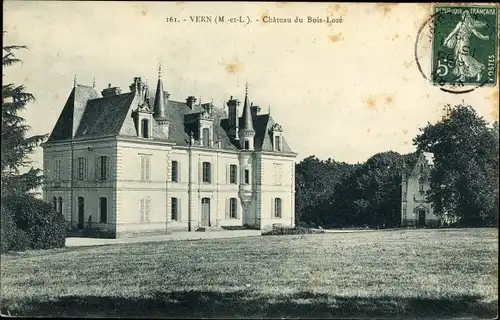 Ak Vern Maine et Loire, Chateau du Bois Lozé