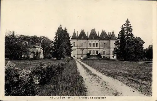 Ak Neuillé Maine et Loire, Chateau de Goupillon