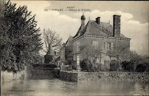 Ak Noellet Maine et Loire, Chateau de la Jaille