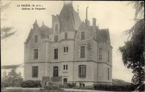 Ak La Poueze Maine-et-Loire, Chateau de l'Anjouere