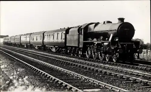 Foto Ak Britische Eisenbahn, London Midland and Scottish Railway LMS Class 5XP 5653, Dampflokomotive
