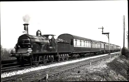 Foto Britische Eisenbahn, LBSCR Stroudley Gladstone Class No. 198 Sheffield, Dampflokomotive