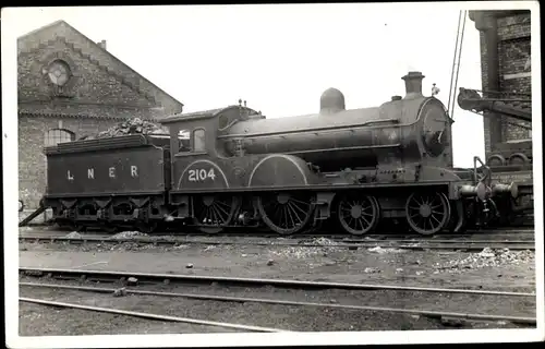 Foto Britische Eisenbahn, North Eastern Railway NER R Class, LNER No. 2104, Dampflokomotive