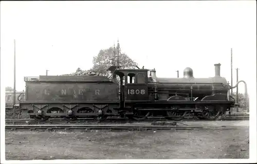 Foto Britische Eisenbahn, North Eastern Railway NER C1 Class No. 1808, LNER J21, Dampflokomotive