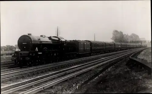 Ak Britische Eisenbahn, LM&SR Royal Scots Class No. 6115 Scots Guardsman, Dampflokomotive