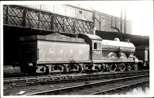 Foto Britische Eisenbahn, North Eastern Railway NER V1 Class No. 704, LNER, Dampflokomotive