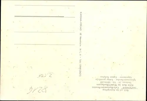 Ak Reit im Winkl Oberbayern, Alpenhof, Tirolerstraße 54