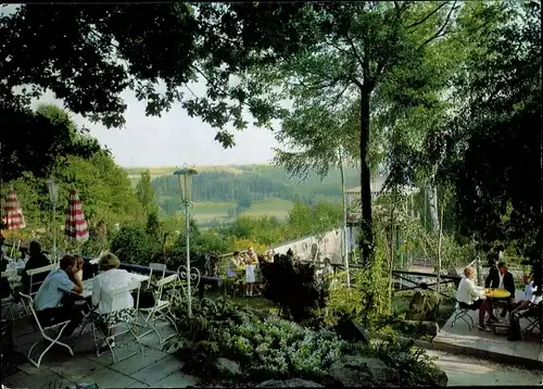 Ak Trebgast in Oberfranken, Malergarten Trebgast