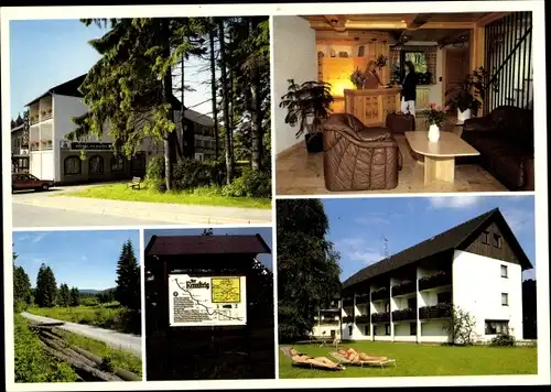 Ak Steinbach am Wald Oberfranken, Hotel Pietz, Otto Wiegand Straße 4