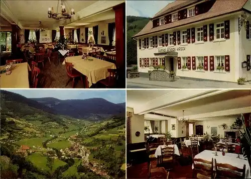 Ak Seebach in Baden Schwarzwald, Hotel Hirsch, Gesamtansicht