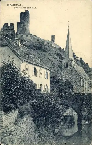 Ak Monreal in der Eifel, Partie an der Elz