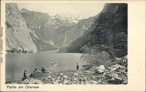 Ak Berchtesgaden in Oberbayern, Der Obersee