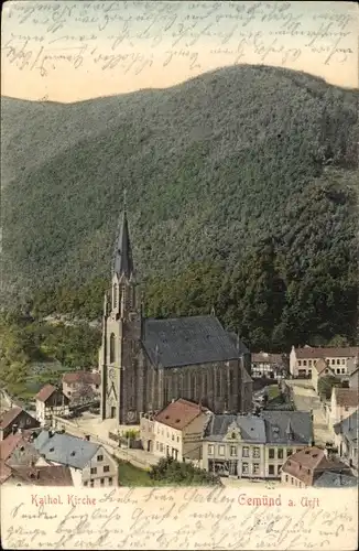 Ak Gemünd an der Urft Schleiden in der Eifel, Katholische Kirche