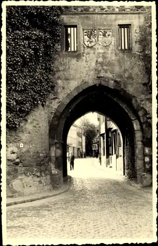 Foto Ak Bad Münstereifel in Nordrhein Westfalen, Stadttor 1953