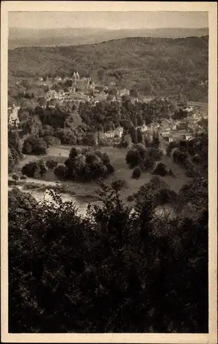 Ak Mettlach im Saarland, Panorama