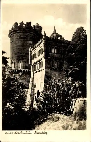 Ak Bad Wilhelmshöhe Kassel in Hessen, Löwenburg