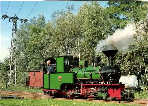 Ak Dampflokomotive, Waldeisenbahn Muskau WEM, Nr. 7790, Bf. Weißwasser Teichstraße
