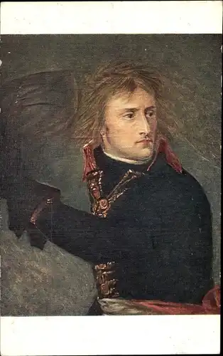Künstler Ak Baron Gros, Bonaparte a Arcole, Napoleon