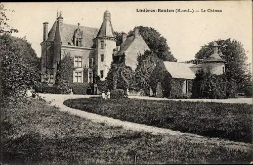 Ak Linières-Bouton Maine et Loire, Château