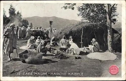 Ak Cafe Maure, Marche Kabyle, Maghreb