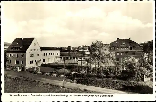 Ak Bommern Witten an der Ruhr, Bundeshaus, Bundesverlag der freien ev. Gemeinden